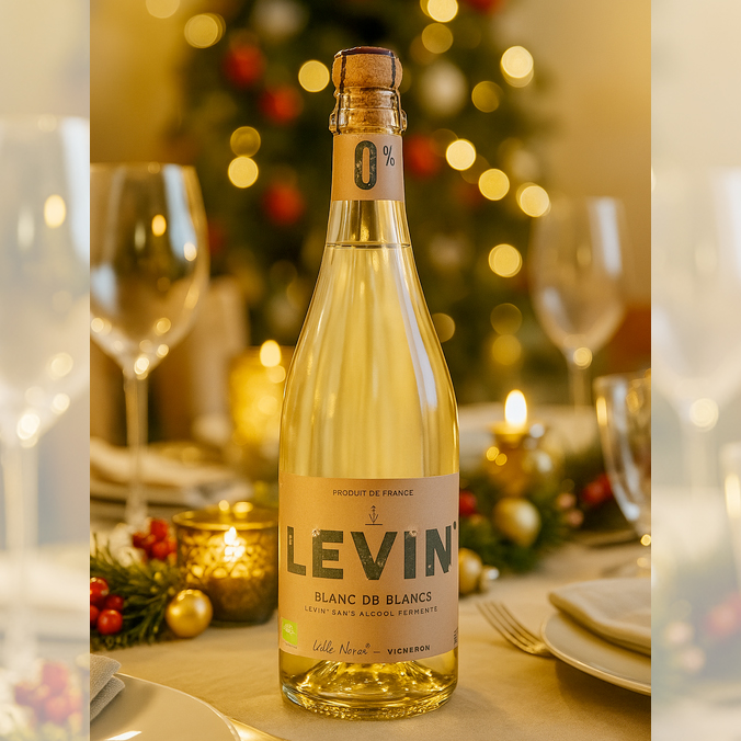 bouteille Levin 0% effervescent